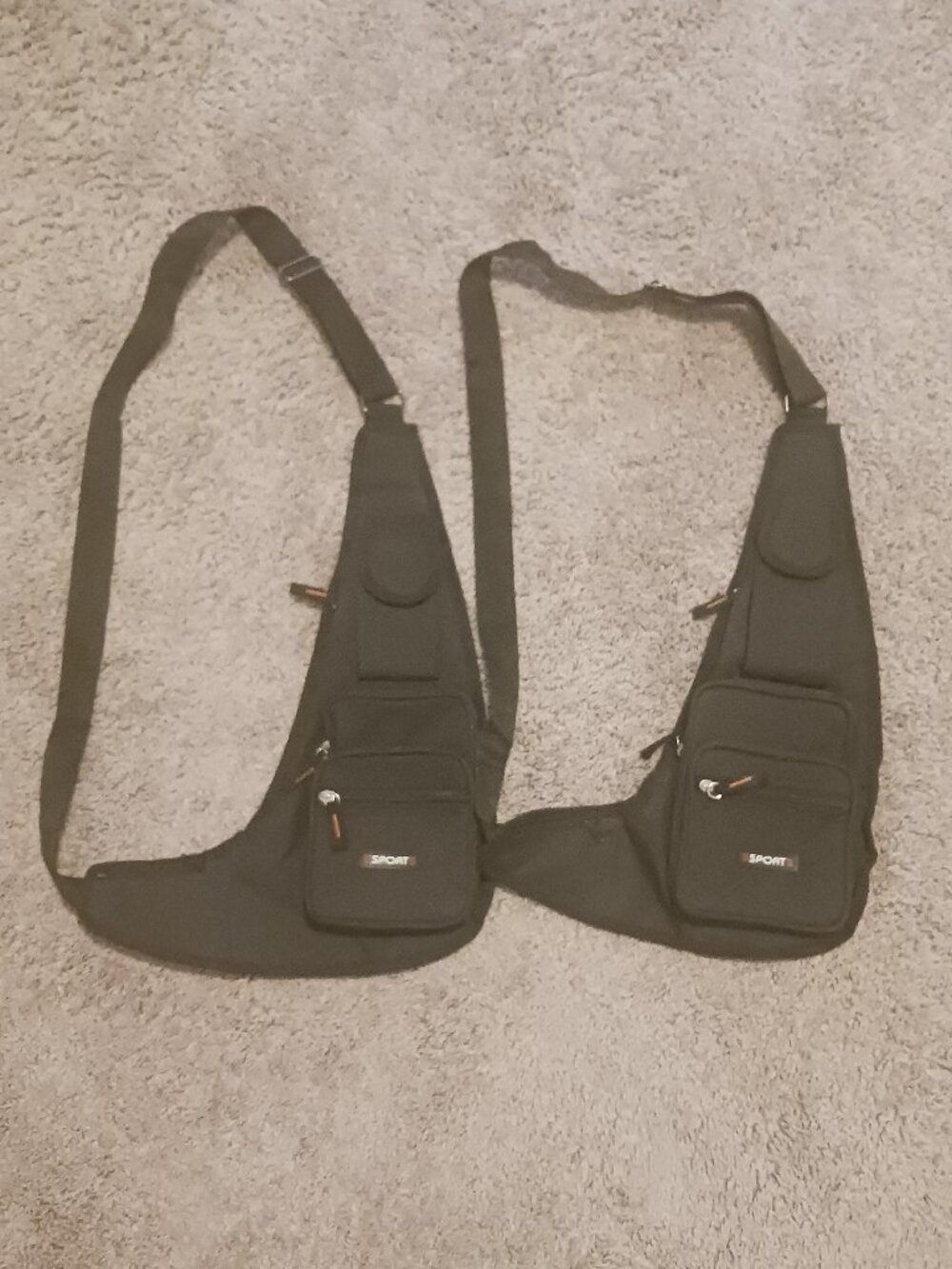 Bundle 2 90s cross body  single shoulder bags